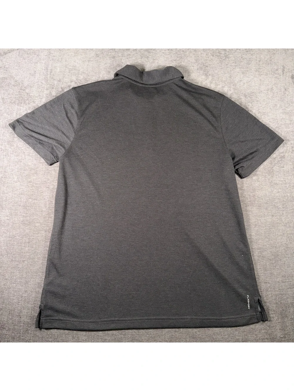 The North Face Men's XL FlashDry Polo Shirt in Dark Gray